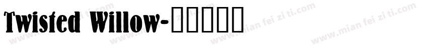 Twisted Willow字体转换